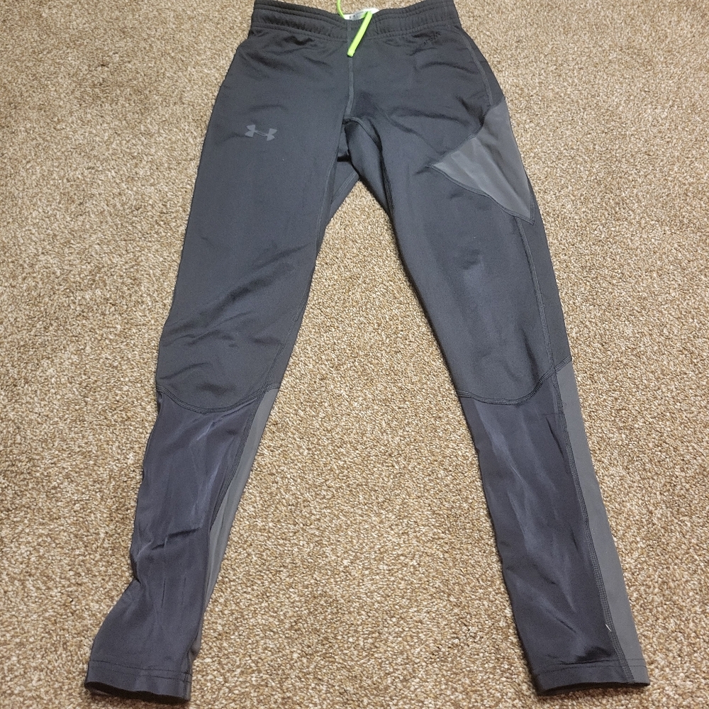 Under Armour Black/Gray Athletic Leggings